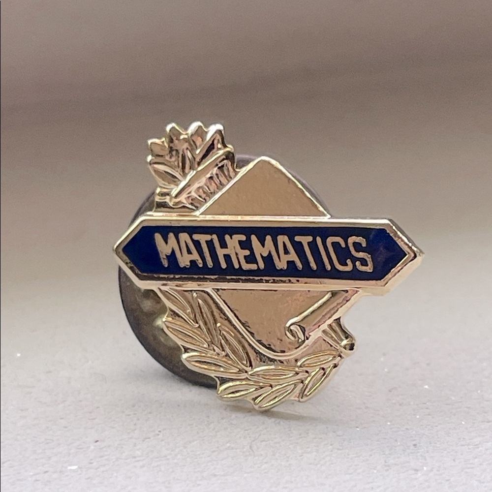 Mathematics Brooch Pin - Picture 1 of 3